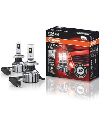 LED lamp - OSRAM - Truckstar LED - H7 - Xenon Weiß - 6000K - 24V - 16W - Satz
