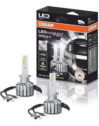 LED lamp - OSRAM - LEDriving HLT Bright - H1 - Xenon wit - 6000K - 24V - 13W - Set