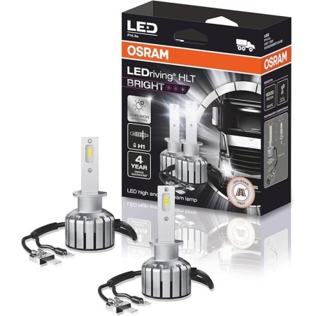 LED lamp - OSRAM - LEDriving HLT Bright - H1 - Xenon Weiß - 6000K - 24V - 13W - Satz