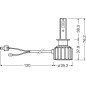 LED lamp - OSRAM - LEDriving HLT Bright - H1 - Xenon wit - 6000K - 24V - 13W - Set LED lamp - OSRAM - LEDriving HLT Bright - H1 - Xenon wit - 6000K - 24V - 13W - Set
