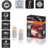 LED lamp - OSRAM - Night Breaker LED - T10 / W5W - Xenon wit - 5700K - 12V - 1W - Set