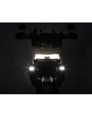 Tagfahrlicht - Denali - T3 Switchback-Signalbeleuchtung - 2.9" - 7.4cm - Plug and Play Upgradekit - Weiß/Amber - 12V - Satz - Harley Davidson - Pan America - 1250 - 2021+