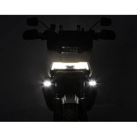 Tagfahrlicht - Denali - T3 Switchback-Signalbeleuchtung - 2.9" - 7.4cm - Plug and Play Upgradekit - Weiß/Amber - 12V - Satz - Harley Davidson - Pan America - 1250 - 2021+