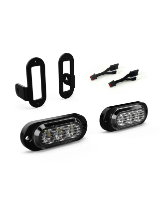 Tagfahrlicht - Denali - T3 Switchback-Signalbeleuchtung - 2.9" - 7.4cm - Plug and Play Upgradekit - Weiß/Amber - 12V - Satz - Harley Davidson - Pan America - 1250 - 2021+