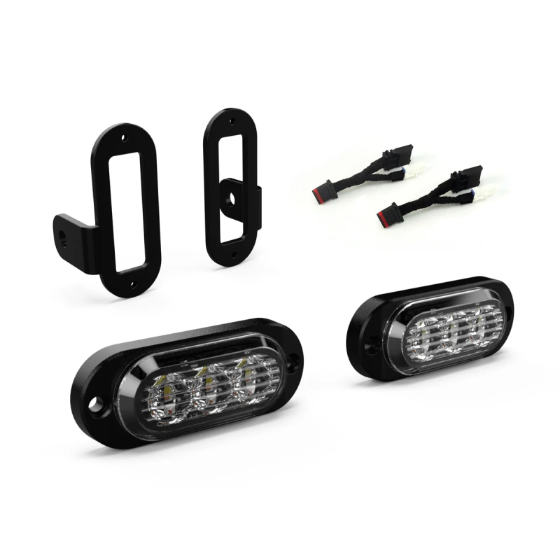 Dagrijverlichting - Denali - T3 Switchback Signaalverlichting - 2.9" - 7.4cm - Plug and Play Upgradekit - Wit/Amber - 12V - Set - Harley Davidson - Pan America - 1250 - 2021+ Dagrijverlichting - Denali - T3 Switchback Signaalverlichting - 2.9" - 7.4cm - Plug and Play Upgradekit - Wit/Amber - 12V - Set - Harley Davidson - Pan America - 1250 - 2021+