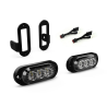 Dagsljus - Denali - T3 Switchback signalbelysning - 2.9" - 7.4cm - Plug and Play Upgradekit - Vit/Bärnsten - 12V - Set - Harley Davidson - Pan America - 1250 - 2021+