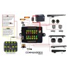 Controller - Ledson - Commander 12 - Bluetooth - 4.6" - 11.6cm - Control panel - 12V-24V - Set