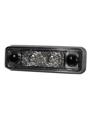 Markeringsljus - Ledson - Astral - 3.1" - 7.9cm - Smoke - Röd - 12V-24V