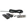 Markeringsljus - Ledson - Astral - 3.1" - 7.9cm - Smoke - Röd - 12V-24V