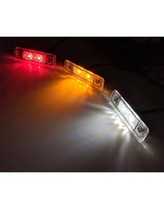 Marker Light - Ledson - Astral - 3.1" - 7.9cm - Smoke - Red - 12V-24V