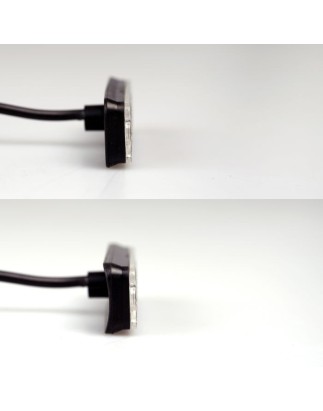 Markeringsljus - Ledson - Astral - 3.1" - 7.9cm - Smoke - Röd - 12V-24V