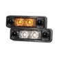 Markeringsljus - Ledson - Astral - Dual Color - 3.1" - 7.9cm - Klar - Vit/Bärnsten - 24V Markeringsljus - Ledson - Astral - Dual Color - 3.1" - 7.9cm - Klar - Vit/Bärnsten - 24V