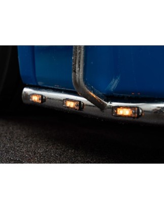 Marker Light - Ledson - Astral - 3.1" - 7.9cm - Clear - White/Amber - 24V