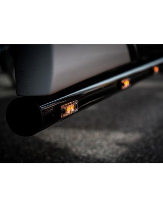 Markeringsljus - Ledson - Astral - Dual Color - 3.1" - 7.9cm - Klar - Vit/Bärnsten - 24V 