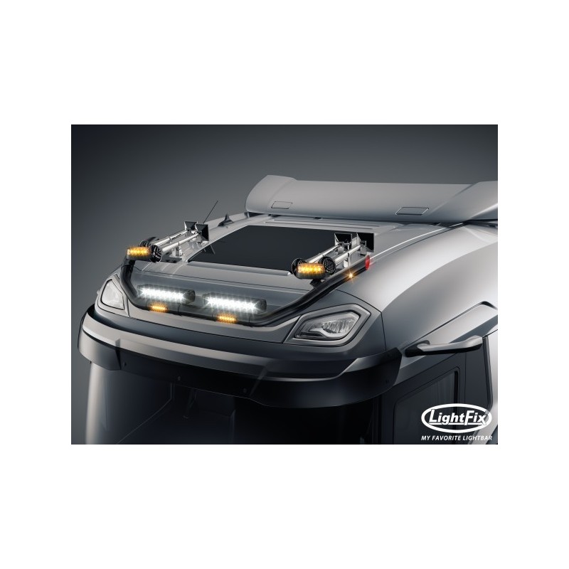 Dachbügel - Lightfix - Sky-light Classic - Vorverkabelt - Schwarz - DAF - XD/XF/XG - Sleeper High Cab - 2021+