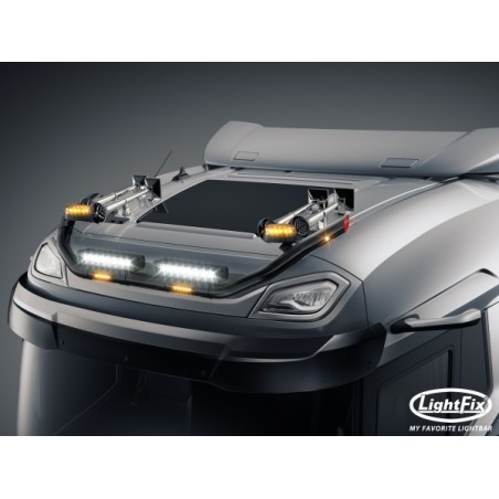 Takbåge - Lightfix - Sky-light Classic - Förkablad - Svart - DAF - XD/XF/XG - Sleeper High Cab - 2021+