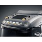 Roof bar - Lightfix - Sky-light Classic - Prewired - High gloss stainless steel - DAF - XD/XF/XG - Sleeper High Cab - 2021+ Roof bar - Lightfix - Sky-light Classic - Prewired - High gloss stainless steel - DAF - XD/XF/XG - Sleeper High Cab - 2021+