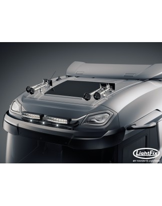 Dachbügel - Lightfix - Sky-light Slim - Vorverkabelt - Schwarz - DAF - XD/XF/XG - Sleeper High Cab - 2021+