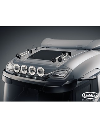 Roof bar - Lightfix - Sky-light Slim - Prewired - Black - DAF - XD/XF/XG - Sleeper High Cab - 2021+