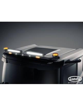 Dachbügel - Lightfix - Sky-light - Vorverkabelt - Schwarz - DAF - XD/XF/XG - Niedrige Kabine - 2021+