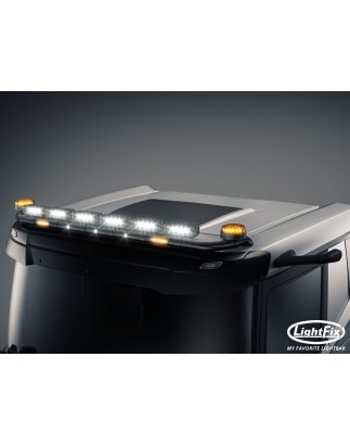 Takbåge - Lightfix - Sky-light - Förkablad - Svart - DAF - XD/XF/XG - Låg hytt - 2021+
