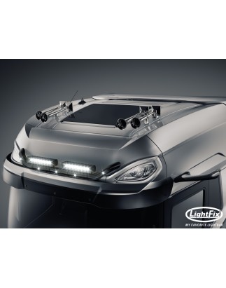 Takbåge - Lightfix - Sky-light Wing - Förkablad - Svart - DAF - XG+ - 2021+