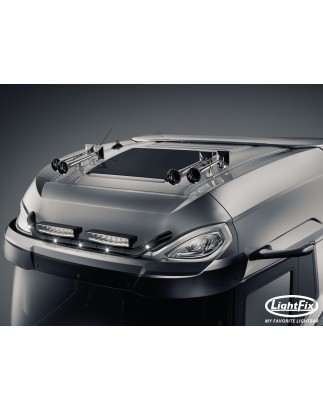 Dachbügel - Lightfix - Sky-light Wing - Vorverkabelt - Schwarz - DAF - XG+ - 2021+