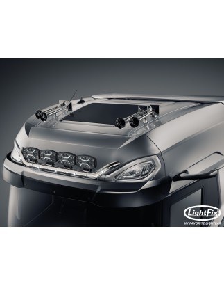 Takbåge - Lightfix - Sky-light Wing - Förkablad - Högblankt rostfritt stål - DAF - XG+ - 2021+