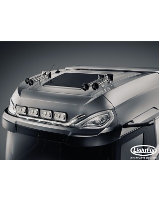 Takbåge - Lightfix - Sky-light Wing - Förkablad - Högblankt rostfritt stål - DAF - XG+ - 2021+