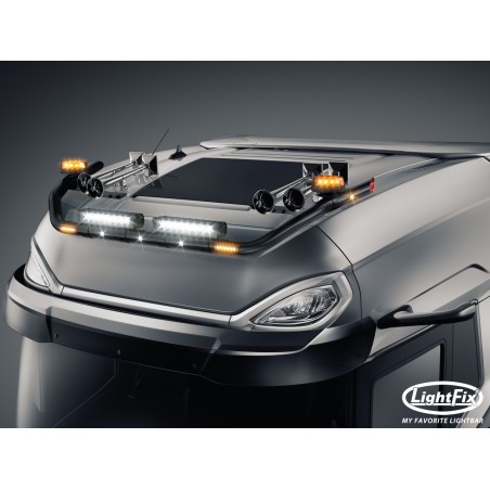 Dachbügel - Lightfix - Sky-light Classic - Vorverkabelt - Schwarz - DAF - XG+ - 2021+