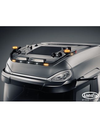 Dakbeugel - Lightfix - Sky-light Classic - Voorbekabeld - Zwart - DAF - XG+ - 2021+
