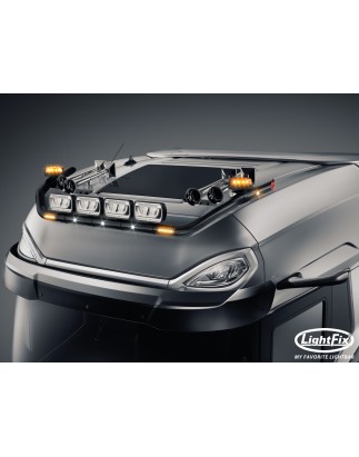 Dakbeugel - Lightfix - Sky-light Classic - Voorbekabeld - Zwart - DAF - XG+ - 2021+