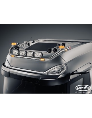 Takbåge - Lightfix - Sky-light Classic - Förkablad - Högblankt rostfritt stål - DAF - XG+ - 2021+