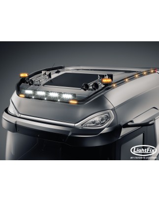 Roof bar - Lightfix - Sky-light Classic-Max - Prewired - Black - DAF - XG+ - 2021+