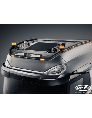 Dachbügel - Lightfix - Sky-light Classic-Max - Vorverkabelt - Schwarz - DAF - XG+ - 2021+
