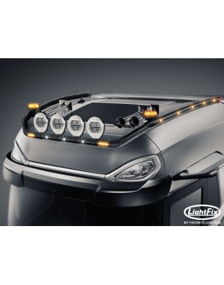 Dakbeugel - Lightfix - Sky-light Classic-Max - Voorbekabeld - Zwart - DAF - XG+ - 2021+