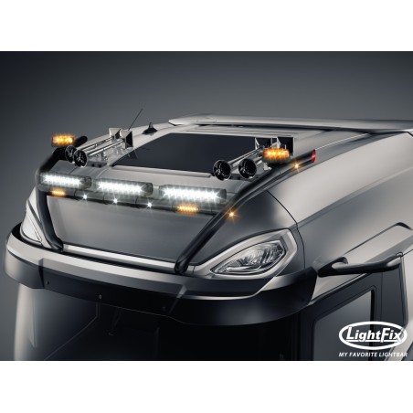 Takbåge - Lightfix - Sky-light H-Type - Förkablad - Svart - DAF - XG+ - 2021+