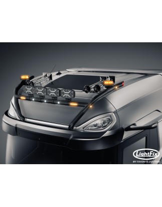 Dachbügel - Lightfix - Sky-light H-Type - Vorverkabelt - Schwarz - DAF - XG+ - 2021+