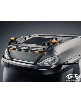Dachbügel - Lightfix - Sky-light H-Type - Vorverkabelt - Schwarz - DAF - XG+ - 2021+