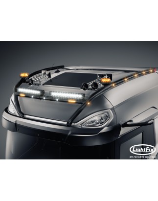 Roof bar - Lightfix - Sky-light H-Max - Prewired - Black - DAF - XG+ - 2021+