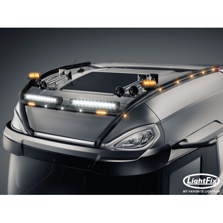 Dachbügel - Lightfix - Sky-light H-Max - Vorverkabelt - Schwarz - DAF - XG+ - 2021+
