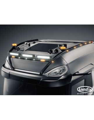 Roof bar - Lightfix - Sky-light H-Max - Prewired - Black - DAF - XG+ - 2021+