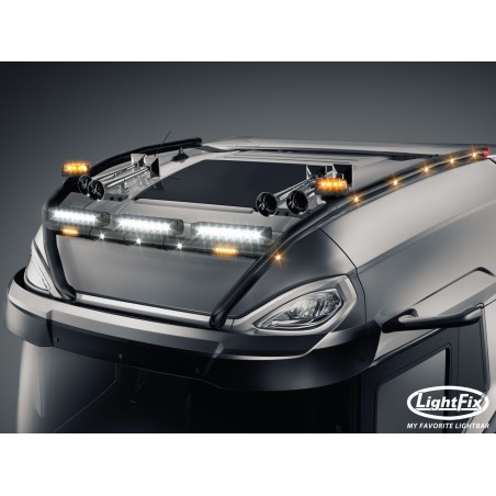 Takbåge - Lightfix - Sky-light H-Max - Förkablad - Svart - DAF - XG+ - 2021+