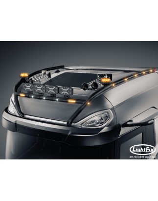 Takbåge - Lightfix - Sky-light H-Max - Förkablad - Svart - DAF - XG+ - 2021+