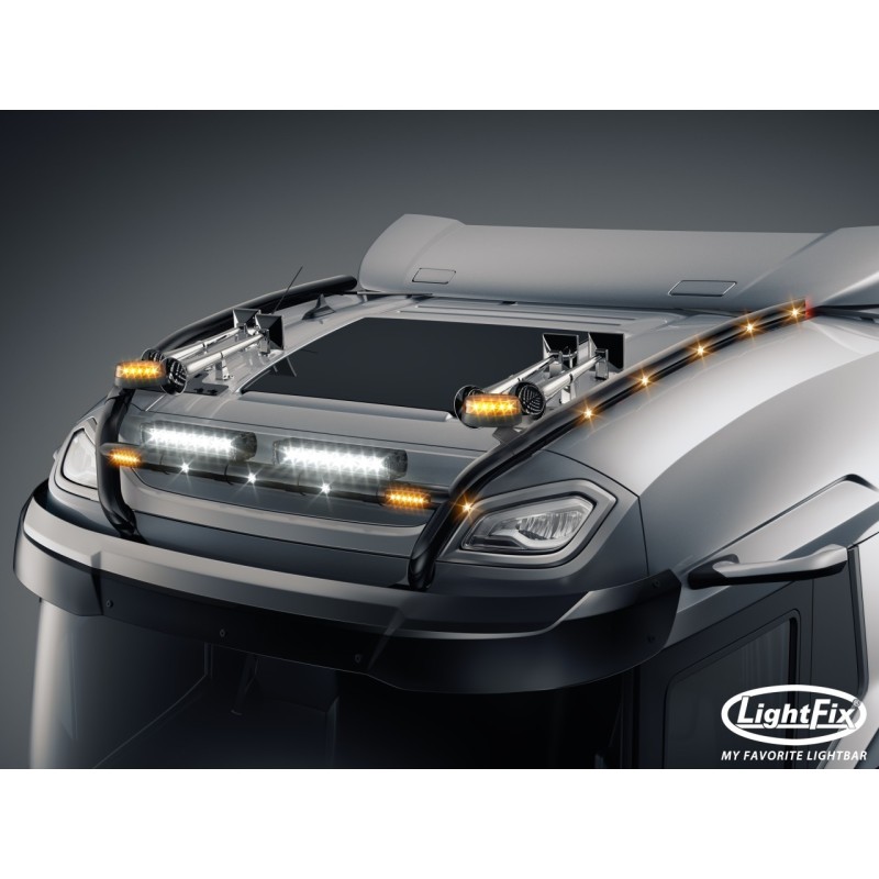 Takbåge - Lightfix - Sky-light H-Max - Förkablad - Svart - DAF - XG - 2021+ Takbåge - Lightfix - Sky-light H-Max - Förkablad - Svart - DAF - XG - 2021+