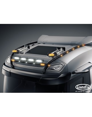 Roof bar - Lightfix - Sky-light H-Max - Prewired - Black - DAF - XG - 2021+