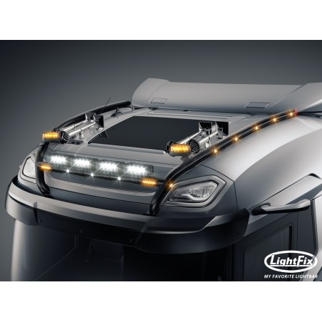 Dachbügel - Lightfix - Sky-light H-Max - Vorverkabelt - Schwarz - DAF - XG - 2021+