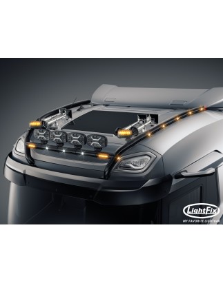 Takbåge - Lightfix - Sky-light H-Max - Förkablad - Svart - DAF - XG - 2021+