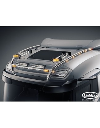 Dakbeugel - Lightfix - Sky-light H-Max - Voorbekabeld - Hoogglans RVS - DAF - XG - 2021+