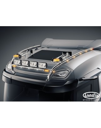 Takbåge - Lightfix - Sky-light H-Max - Förkablad - Högblankt rostfritt stål - DAF - XG - 2021+